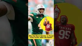Why did Mark Fletcher Jr punch Tariq Tucker after the game#football #nflfootball #markfletcherjr