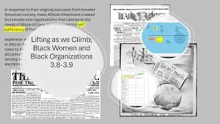 Lifting as we Climb, Black Women and Black Organizations