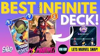MS MARVEL to INFINITE Rank and Beyond. This Marvel Snap deck SLAPS!