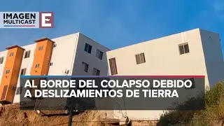 Edificios de departamentos colapsarán de un momento a otro en Tijuana