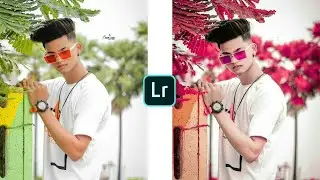 Pink color effect Lightroom photo editing tutorial | lightroom pink colour free presets | lr editing