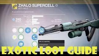 Destiny TTK Exotic Loot Guide - 