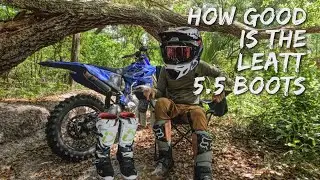 Leatt 5.5 and Fox Instinct boots comparison
