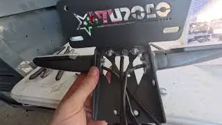 CB500F Fender Delete / License Plate Relocation Bracket