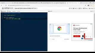 Online Python Compiler   Online Python Editor   Online Python IDE  AUDREY