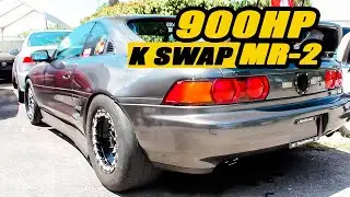 900HP K-Swap MR-2 and I FINALLY reveal my BARN FIND PROJECT CAR