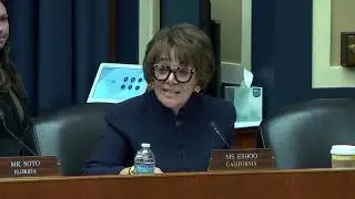 Rep. Eshoo at Committee on Energy and Commerce's CAT Hearing