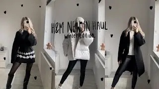 H&M NEW IN WINTER TRY ON HAUL 🖤