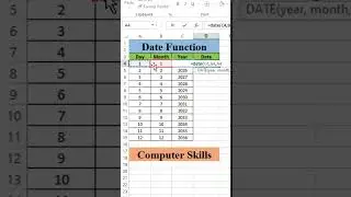 📆 How to Use the DATE Function in Excel | Format & Manage Dates Easily!