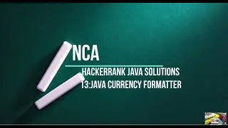 13:Java Currency Formatter || Hackerrank java solutions.