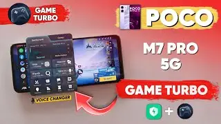 Enable Game Turbo With Voice Changer In Poco M7 Pro 5g | How to enable game turbo in poco m7 pro 5G