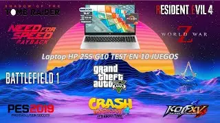 HP 255 G10 | AMD Ryzen 7 7730U | Radeon Vega 8 | 32 GB ram | Unboxing + Test en 10 juegos 😱😲 | 2025