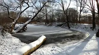 Virtual Walk in the Snow - Kilally Meadows London Ontario