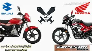 Bajaj Platina Comfortec and Honda Dream Yuga detailed comparison|price, specs, features, mileage,etc