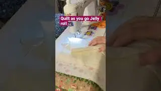 Quilt as You Go Table Runner