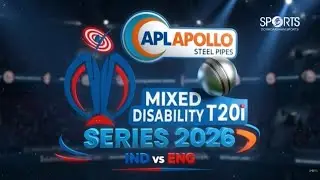 LIVE - 1st T20I - India vs England | Mixed Disability International T20 Series | Doordarshan Sports