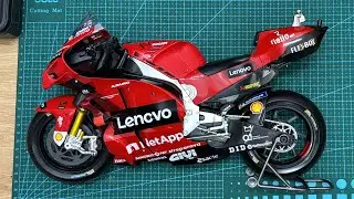 Unbox Maisto 1:6 2022 Moto GP Ducati Lenovo Team