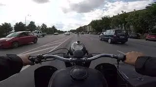 Kaunas city ride sidecar adventures #sovietlegends