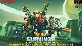 🔴 Deep Rock Galactic Survivor - Update 03 - Masteries - Anomaly Dives - STREAM - #4 🔴