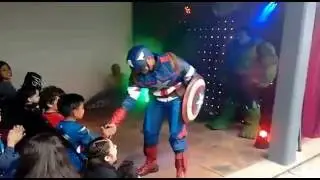 Avengers presentación show infantil
