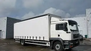 2010 MAN TGM 18 240 Curtainsider with Cantilever Taillift