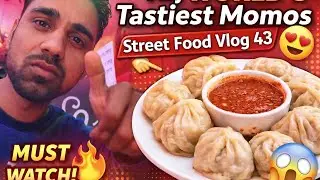 Aaj WORLD&rsquo;S Tastiest Momos Kha Liye 😍 | Street Food Vlog 43 @Team05gm 