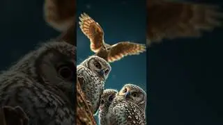 Moonlit Nursery of the Pygmy Owl