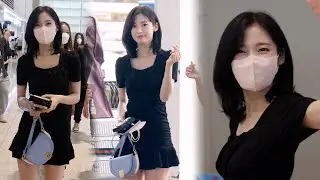 오마이걸 아린 일본 출국 4K 직캠 @ 인천공항｜220803｜Spinel