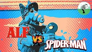 Spider-Man vs. Alf (Action Figure Stop Motion Fight)
