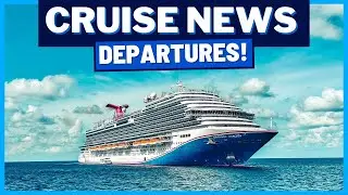 CRUISE NEWS: Carnival Departure Changes, Disney Cancels Due to Pier, Phones on Carnival & MORE!