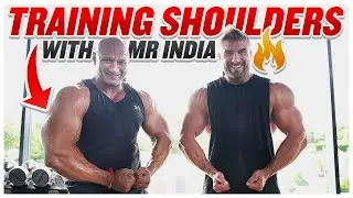 MUKESH GAHLOT aka MR INDIA / tips on building 3D SHOULDERS