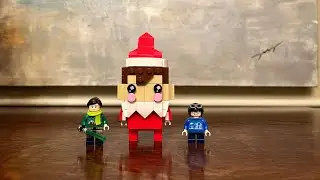 Самодельная модель эльфа из Lego от Brickheadz MOC.