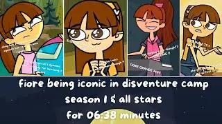 fiore being iconic in disventure camp season one / all stars for 06:38 minutes / 2.5K sub special!