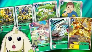 Competitive Terriermon Green Hybrid Deck! BT9 Digimon TCG
