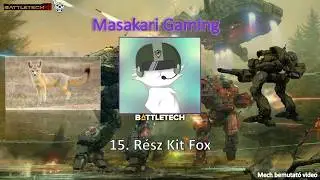15. Kit Fox (Mech) - Battletech/Mechwarrior, Hungarian(Magyar)