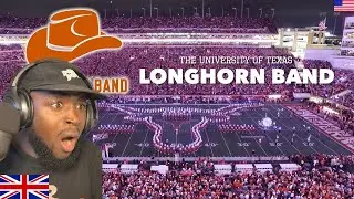 Я НЕ БЫЛ К ЭТОМУ ГОТОВ! Реакция британцев на соперничество Longhorn Band перед игрой