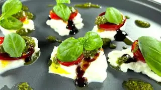 CAPRESE | TOMATO MOZZARELLA SALAD | AxCooking