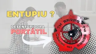 Desentupidora portátil TM-106 para pias e ralos