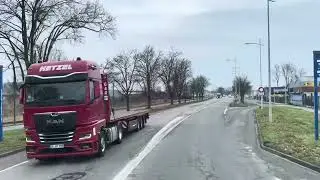 Rue de la Minoterie Strasbourg,Port du Rhin Sud,PAS,Fegersheim en camion le 30/01/2026
