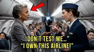 Elderly black woman is denied first class by a racist flight attendant, then she buys the airline!