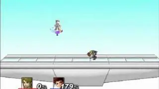 SSF2 v0.6 Link Advance Technique: Double Front Smash