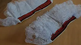 Škrobení a žehlení obojku
