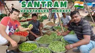 Why SANTRAM VEGETABLES MARKET is  my favorite place to visit in INDIA #Satrammarket #india