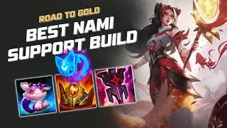 The best Nami support build to carry with | Road to gold - League of Legends