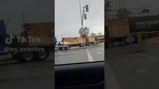 (Aftermath) CN Train hits semi truck in Surrey, BC Canada