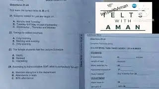 Music audio video library membership form listening//test 6//tough listening//ieltswithAman