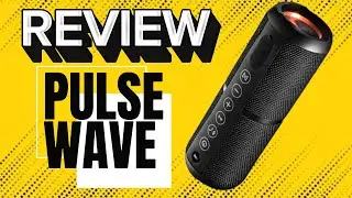 REVIEW UNBOXING PULSE WAVE SPEAKER - 20W RMS AND 10 HOURS OF BATTERY
