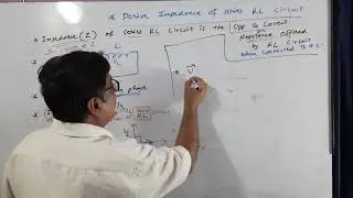 Impedance and Phase Difference of Series RL Circuit  Class 12 Physics Chapter 7 Part 9