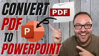 Как конвертировать PDF в PowerPoint | Бесплатно | PDF в PPTX