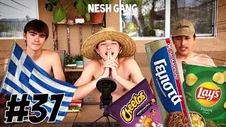 AMERICANS TRY GREEK SNACKS 🇬🇷 | Taste Test & Ranking
